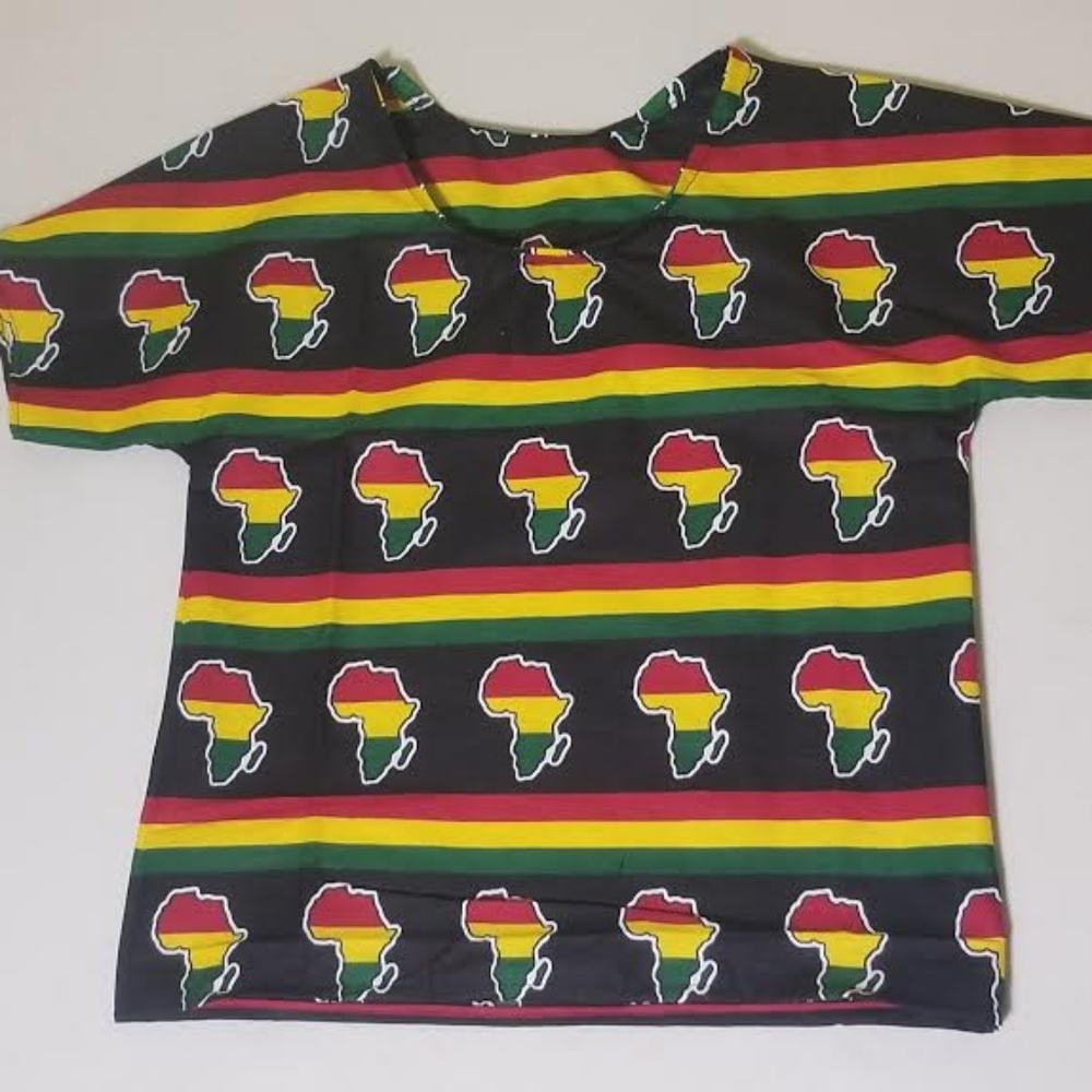 Kente shirt/toddler kente shirt/infant shirt